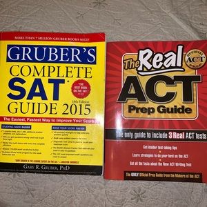 SAT & ACT PREP BOOKS